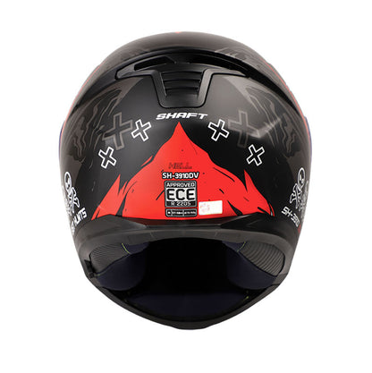 CASCO SHAFT SH-3910DV HELL MATE NEGRO ROJO