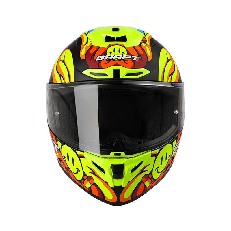 CASCO SHAFT SH-542GT INSIDE MATE NEGRO AMARILLO NEON