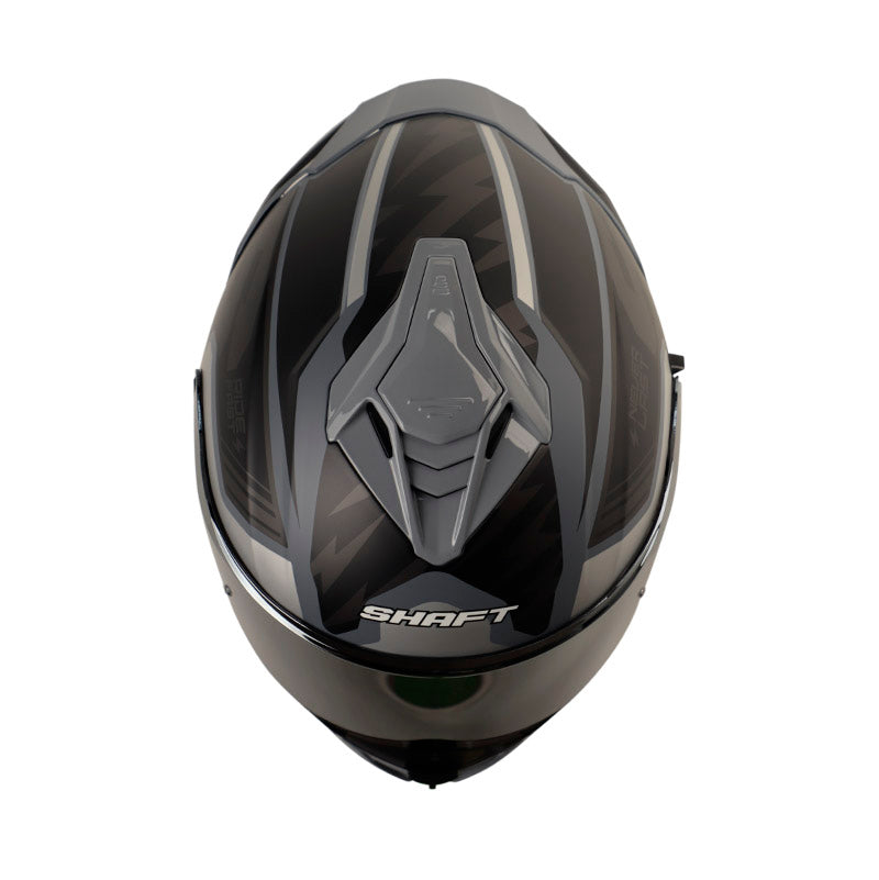 CASCO SHAFT SH-598GTR XEPA GRIS OSCURO GRIS VISOR IR.PLATA