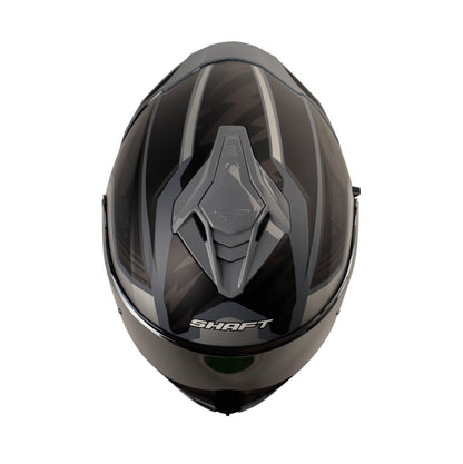 CASCO SHAFT SH-598GTR XEPA GRIS OSCURO GRIS VISOR IR.PLATA