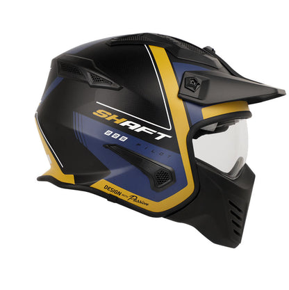 CASCO SHAFT SH-225 BOOM MATE NEGRO DORADO