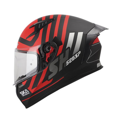 CASCO SHAFT SH-526SP TURBO MATE NEGRO ROJO