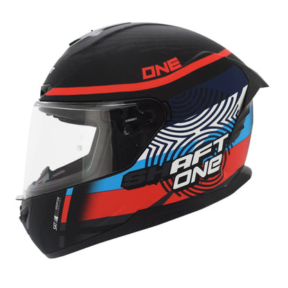 CASCO SHAFT SH-542GT ONE MATE NEGRO ROJO