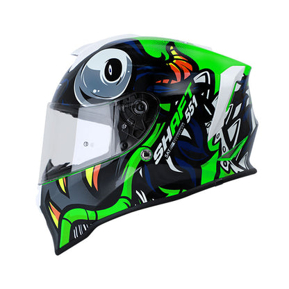 CASCO SHAFT SH-551 TEMPEST VERDE NEON BL