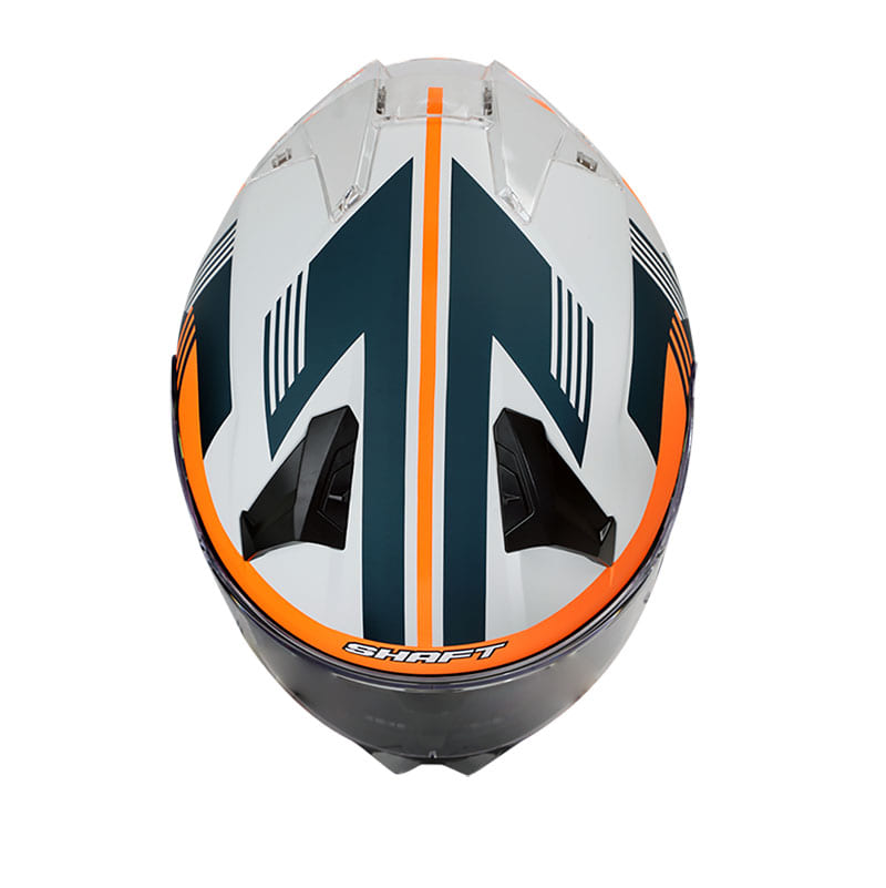 CASCO SHAFT SH-560 ARROW MATE GRIS NARANJA NEON