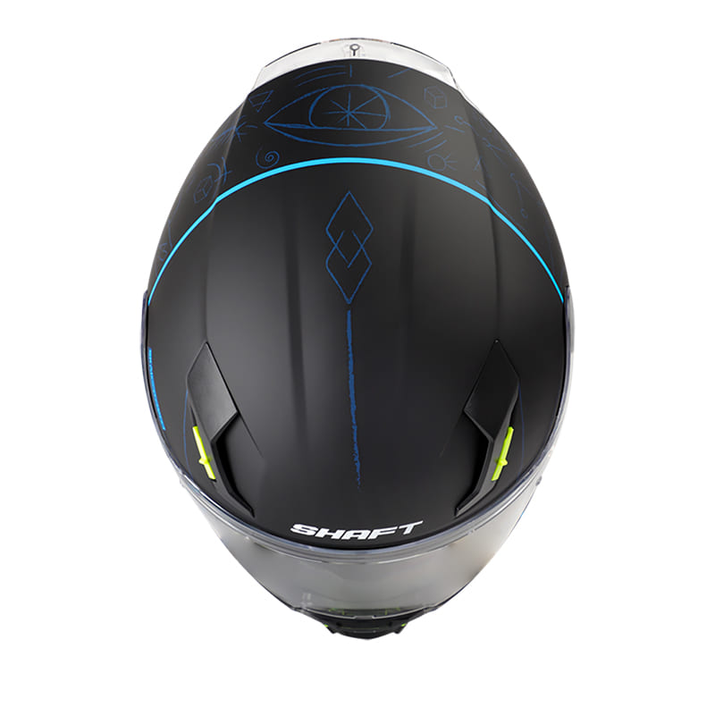 CASCO SHAFT SH-562 WITCHCRAFT MATE NEGRO AZUL
