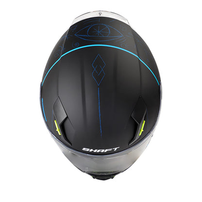 CASCO SHAFT SH-562 WITCHCRAFT MATE NEGRO AZUL