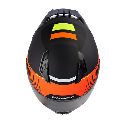 CASCO SHAFT SH-582SP OFTURE MATE NEGRO NARANJA NEON