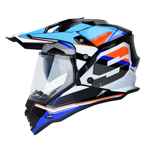 CASCO SHAFT SH-MX370DV PRO FELO NEGRO AZUL