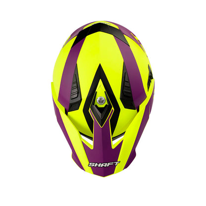 CASCO SHAFT SH-MX380DV BLOCKED MATE AMARILLO NEON MORADO