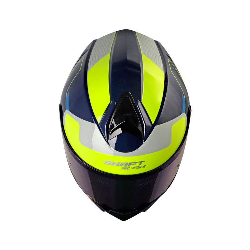 CASCO SHAFT SH-4000DV PRO SPLIT AZUL OSCURO GRIS IRIDIUM