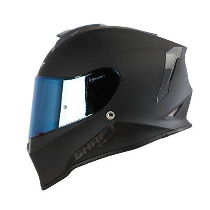 CASCO SHAFT SH-551 SOLID FLOW MATE NEGRO GRIS VISOR IRIDIUM