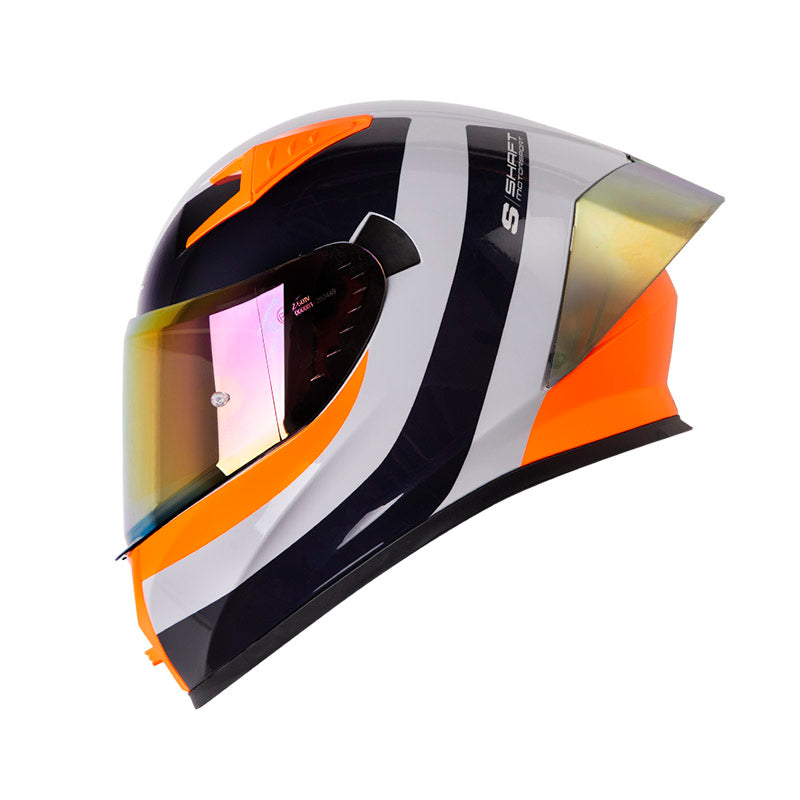 CASCO SHAFT SH-526SP EVO NARKAN GRIS CLARO NARANJA NEON