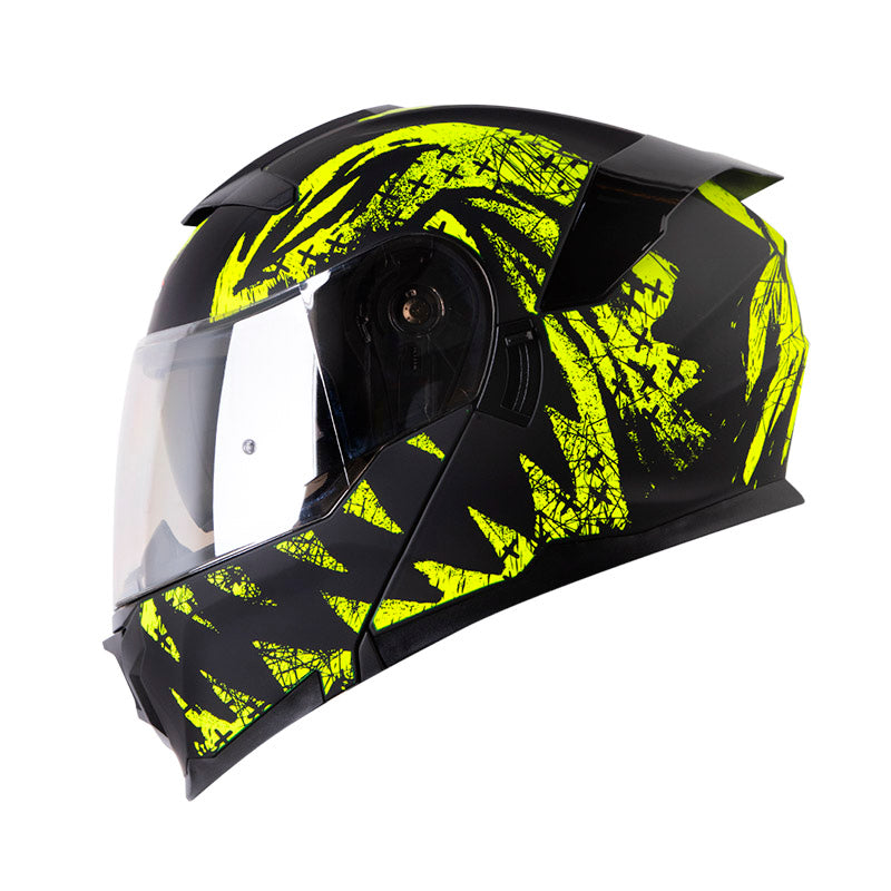 CASCO HRO HRO-3440 DV GRUNGSTER MATE NEGRO AMARILLO NEON IRIDIUM