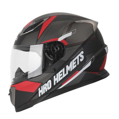 CASCO HRO HRO-508 ZLIMO MATE NEGRO ROJO