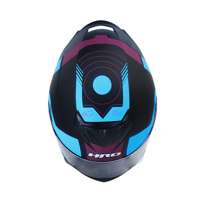 CASCO HRO HRO-511 HAVOC MATE NEGRO AZUL