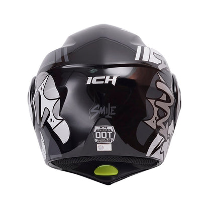 CASCO ICH ICH-3110S SMILE NEGRO GRIS