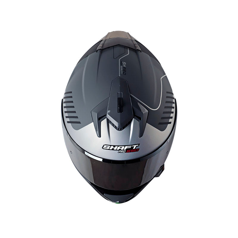 CASCO SHAFT SH-610EVO MIX GRIS PLATA VISOR IRIDIUM PLATA