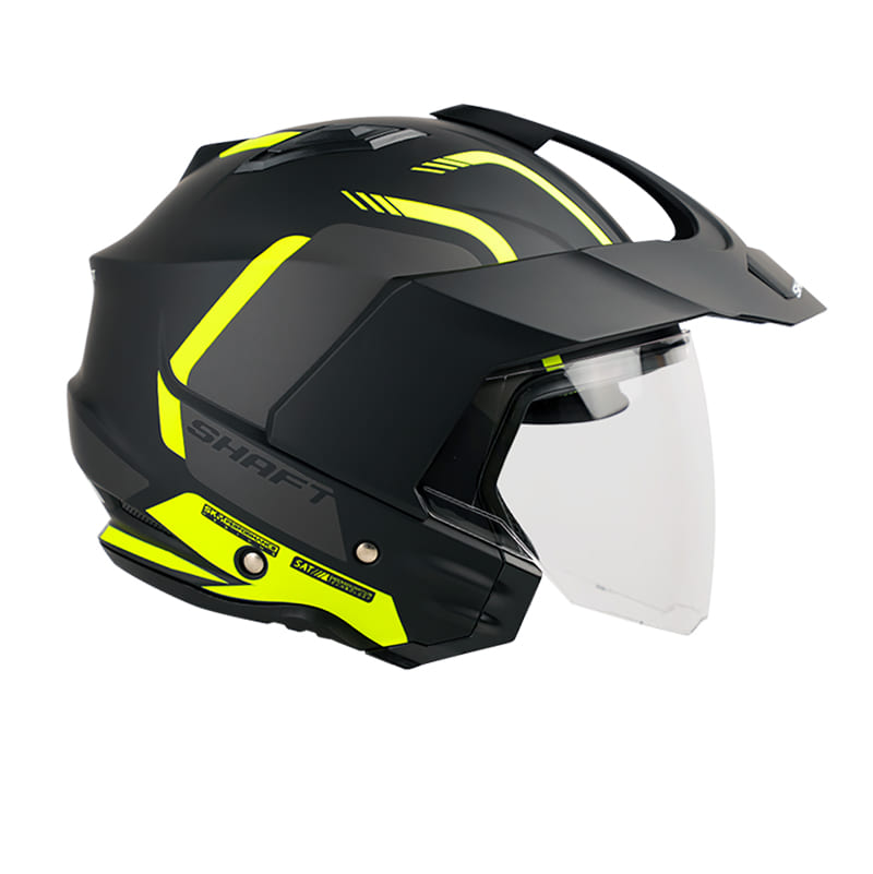 CASCO SHAFT SH-227 LOCK MATE NEGRO AMARILLO NEON