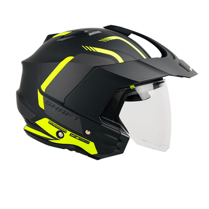 CASCO SHAFT SH-227 LOCK MATE NEGRO AMARILLO NEON