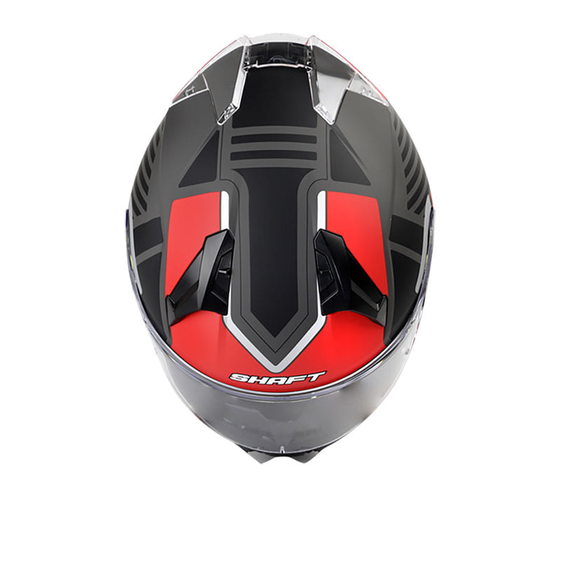 CASCO SHAFT SH-560 CESIO MATE NEGRO ROJO