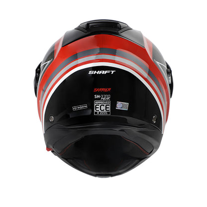 CASCO SHAFT SH-3700DV BARRIER ROJO BLANCO