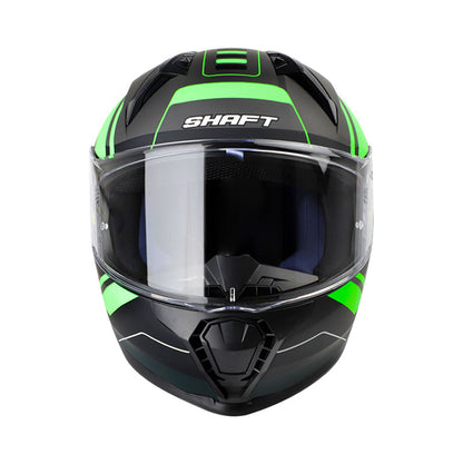 CASCO SHAFT SH-560 FLUSH MATE NEGRO VERDE NEON