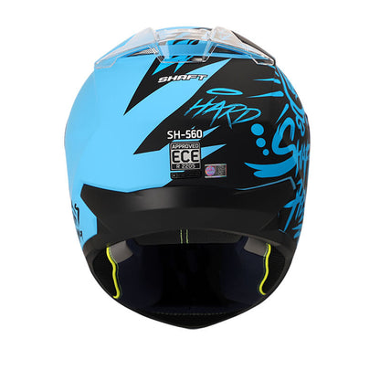 CASCO SHAFT SH-560 HARD MATE NEGRO AZUL