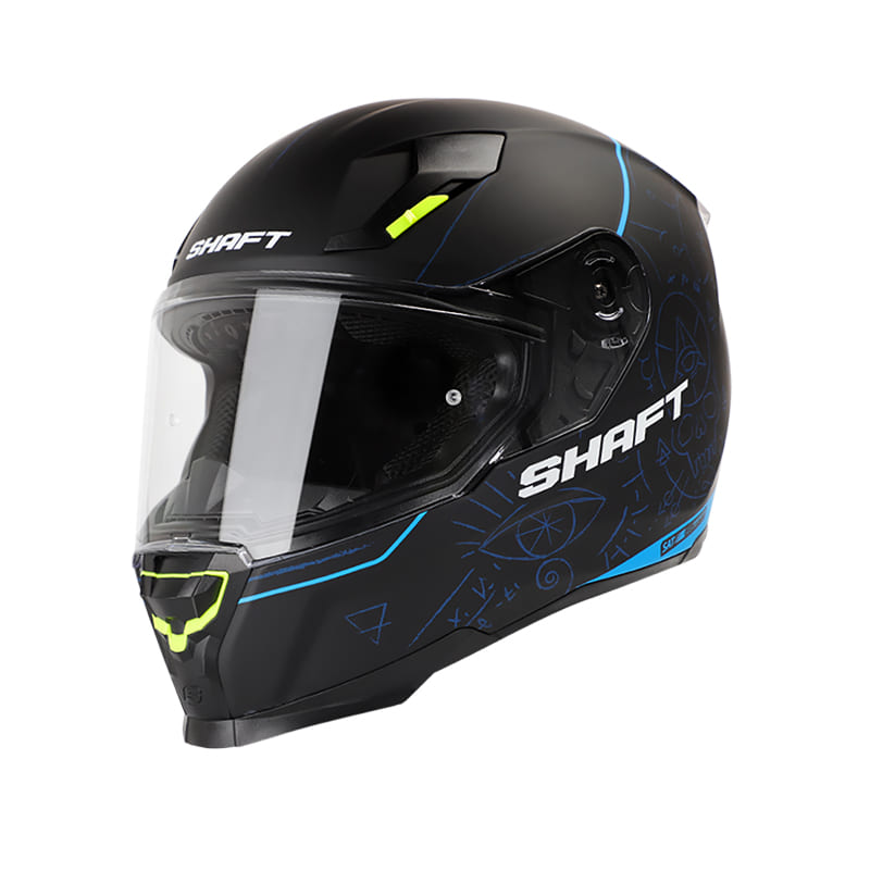 CASCO SHAFT SH-562 WITCHCRAFT MATE NEGRO AZUL