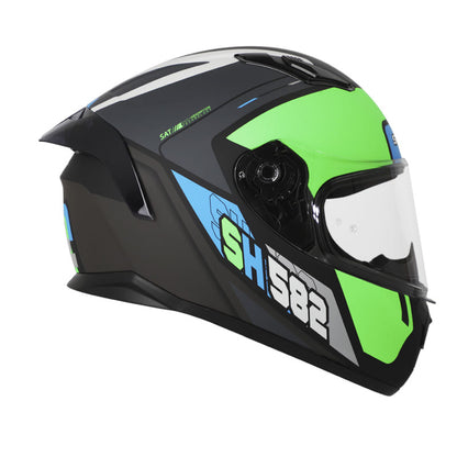 CASCO SHAFT SH-582SP ALFA MATE GRIS VERDE NEON