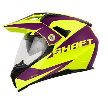 CASCO SHAFT SH-MX380DV BLOCKED MATE AMARILLO NEON MORADO