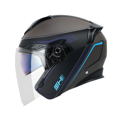 CASCO SHAFT SH-235DV PRO DRINK MATE NEGRO AZUL NAVY