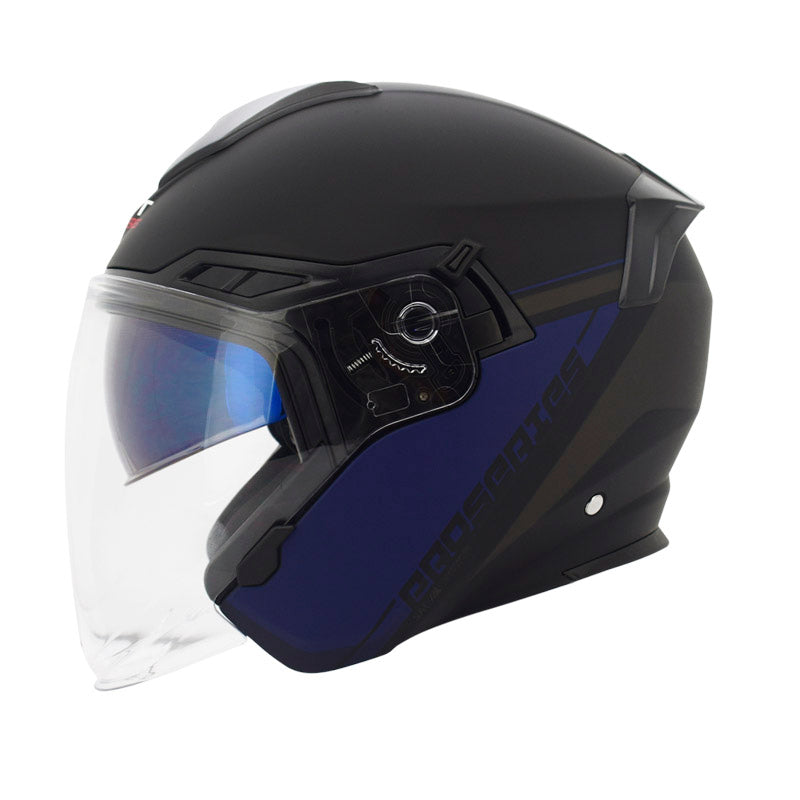 CASCO SHAFT SH-235DV PRO STRIKE MATE NEGRO AZUL