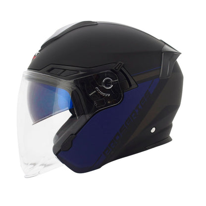 CASCO SHAFT SH-235DV PRO STRIKE MATE NEGRO AZUL