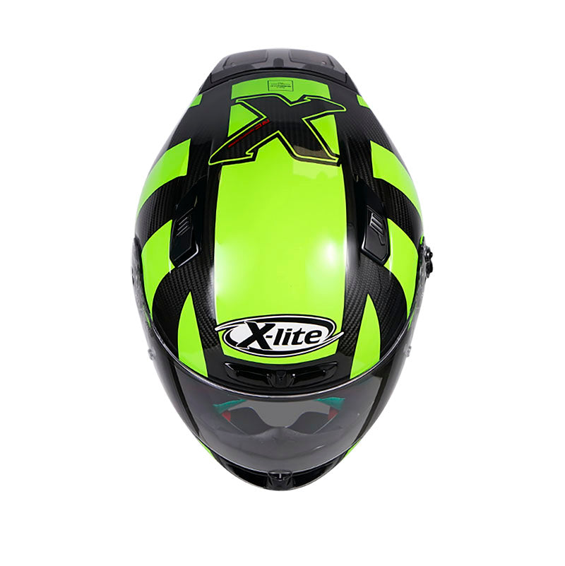 CASCO X-LITE X-803RS ULTRA CARBON WHEELIE (059) VERDE