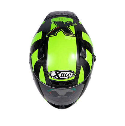 CASCO X-LITE X-803RS ULTRA CARBON WHEELIE (059) VERDE