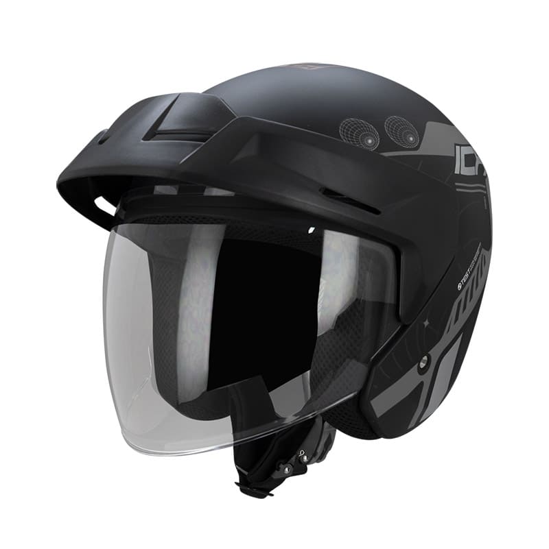 CASCO ICH ICH-101 STELARS MATE NEGRO GR