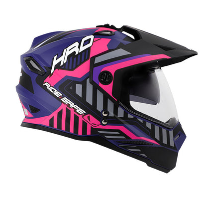 CASCO HRO HRO-MX330DV REBEN MATE FUCSIA NEON