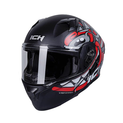 CASCO ICH ICH-3120DV OHAN MATE NEGRO ROJO