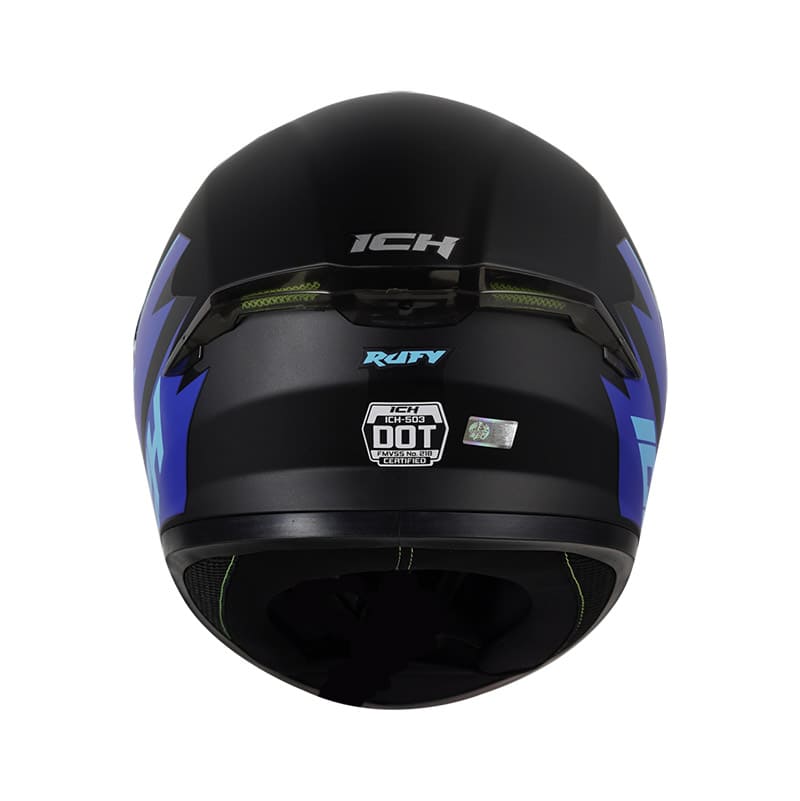 CASCO ICH ICH-503SP RUFY MATE NEGRO AZUL