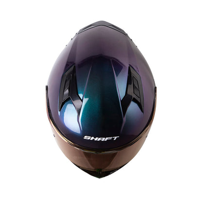 CASCO SHAFT SH-522SP SOLID CAMALEON PLATA VISOR IRIDIUM