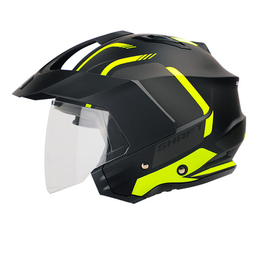 CASCO SHAFT SH-227 LOCK MATE NEGRO AMARILLO NEON