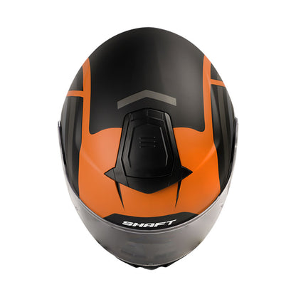 CASCO SHAFT SH-3910DV CIRCOOL MATE NEGRO NARANJA NEON VISOR HUMO