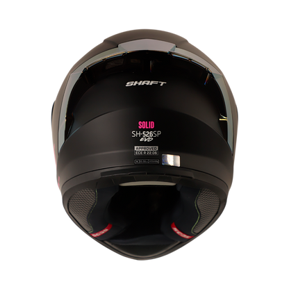 CASCO SHAFT SH-526SP SOLID MATE NEGRO FUCSIA VISOR FUCSIA