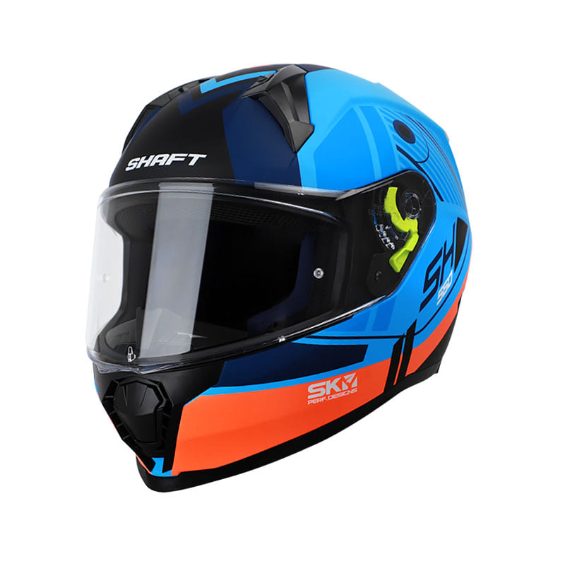 CASCO SHAFT SH-560 VIZTRO MATE AZUL AZUL NAVY