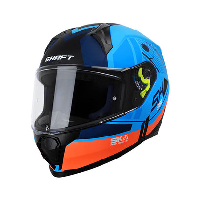CASCO SHAFT SH-560 VIZTRO MATE AZUL AZUL NAVY
