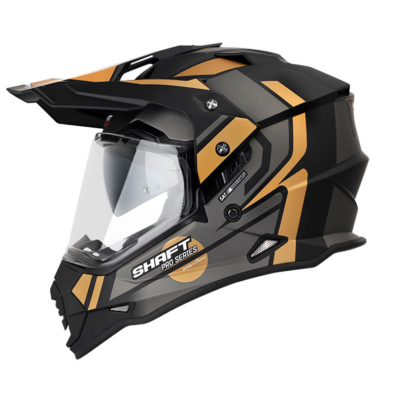 CASCO SHAFT SH-MX370DV PRO NAS MATE NEGRO DORADO