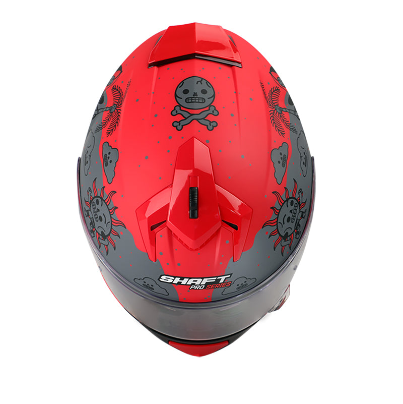 CASCO SHAFT SH-610DV PRO PIZZA MATE ROJO GRIS
