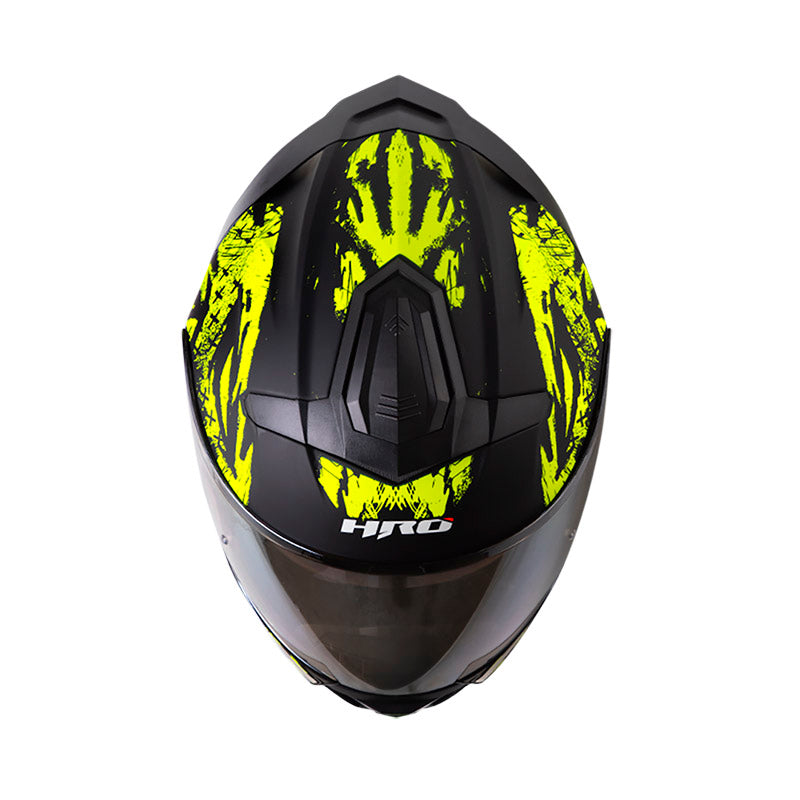 CASCO HRO HRO-3440 DV GRUNGSTER MATE NEGRO AMARILLO NEON IRIDIUM