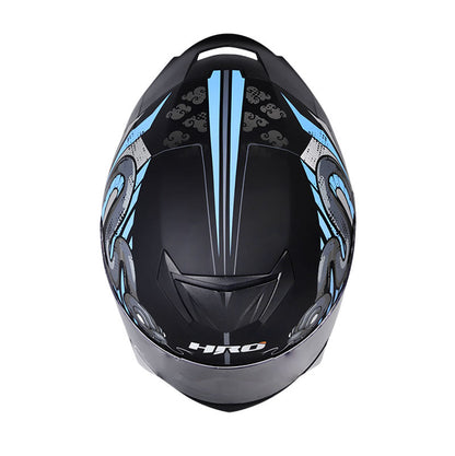 CASCO HRO HRO-511 SABURO MATE NEGRO AZUL
